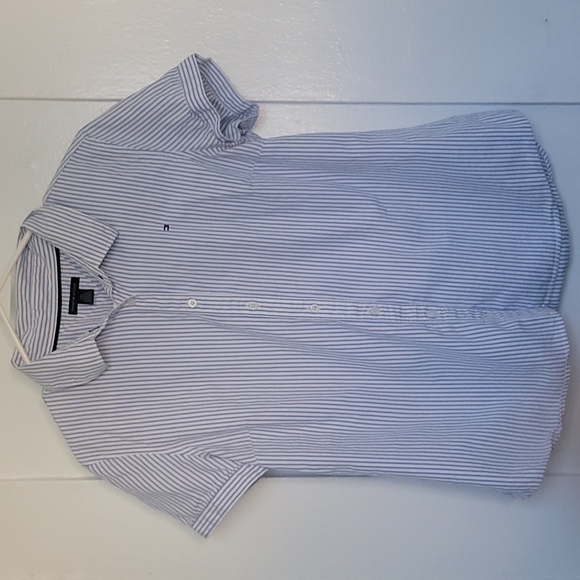 Tommy Hilfiger Tops Tommy Highlighter Stripped Button Down Top